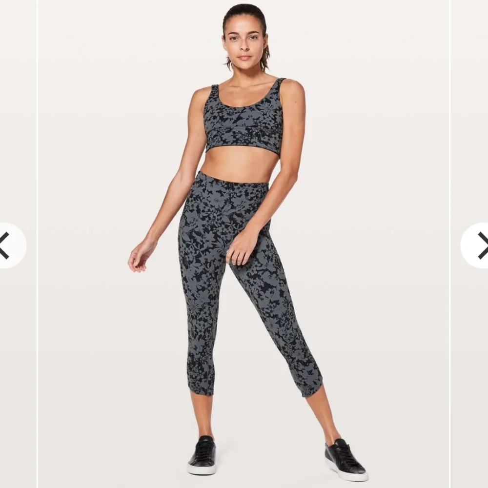 Lululemon efflorescent nebula nulu all you do crop - Picture 3 of 16